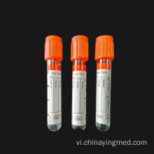 Ống nghiệm nắp cam ống chống đông máu huyết thanh ống